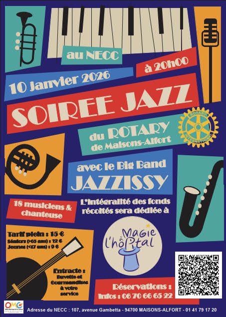 Grand Concert de JAZZ pour les enfants malades